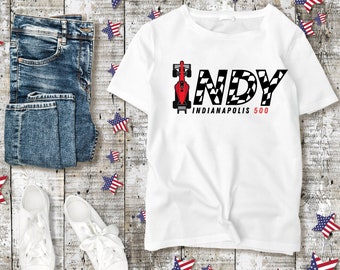 INDY Car Race Day T- Shirt for the Indianapolis 500