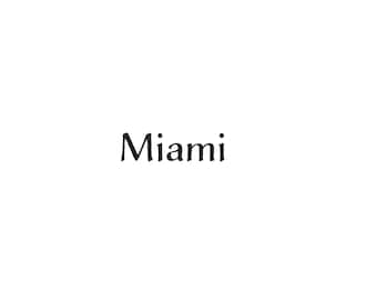 Miami svg