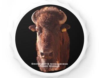 Bison bottle opener
