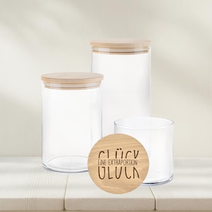 Słoik do przechowywania szczęścia | Prezent dla dziewczyny | Pomysł na prezent na Dzień Matki | Przechowywanie | Prezent | Spersonalizowany słoik do przechowywania