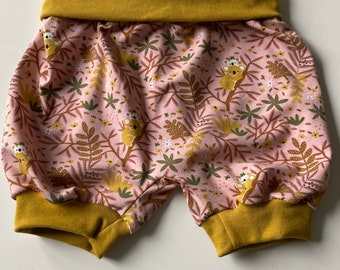 Short pants bloomers handmade size 50/56/62/68/74/80/86/92/98/104/110/116/122/128 children's clothing girls
