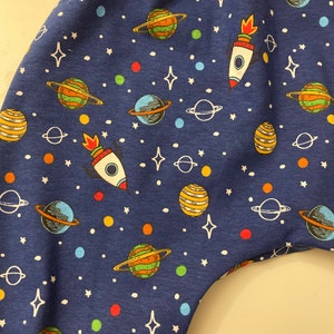 Pump pants handmade size 80/86 children's clothing boys space image 3