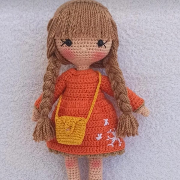 Crochet doll, Amigurumi doll for sale, Amigurumi doll Finished, Crochet doll Finished, Crochet doll for sale