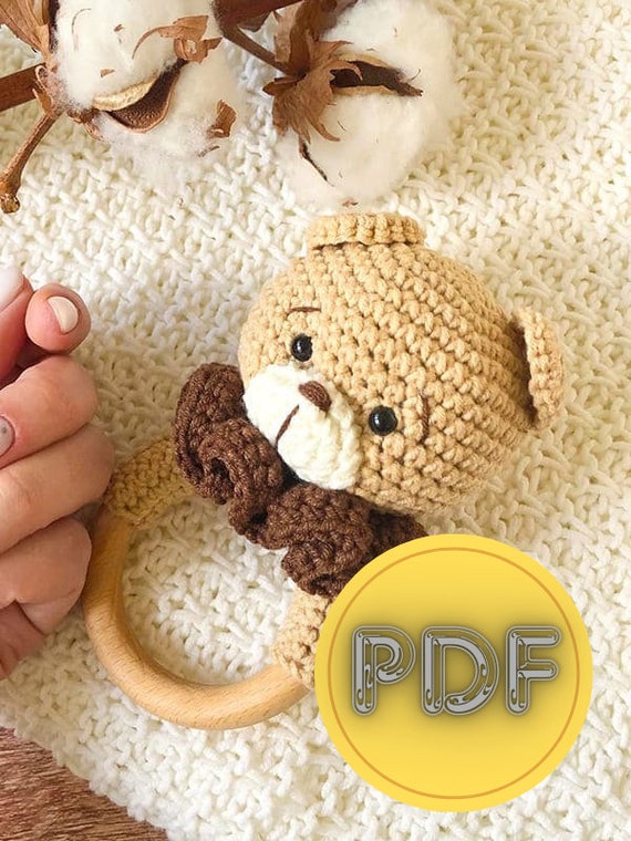 Sonajero Bebe Amigurumi Paso A Paso Sonajero Mordedor Amigurumi