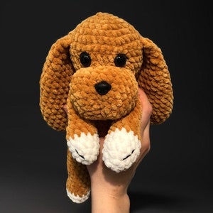 Tığ işi DESEN köpek, Amigurumi  PDF İngilizce, tığ işi yavru köpek tığ işi modeli PDF