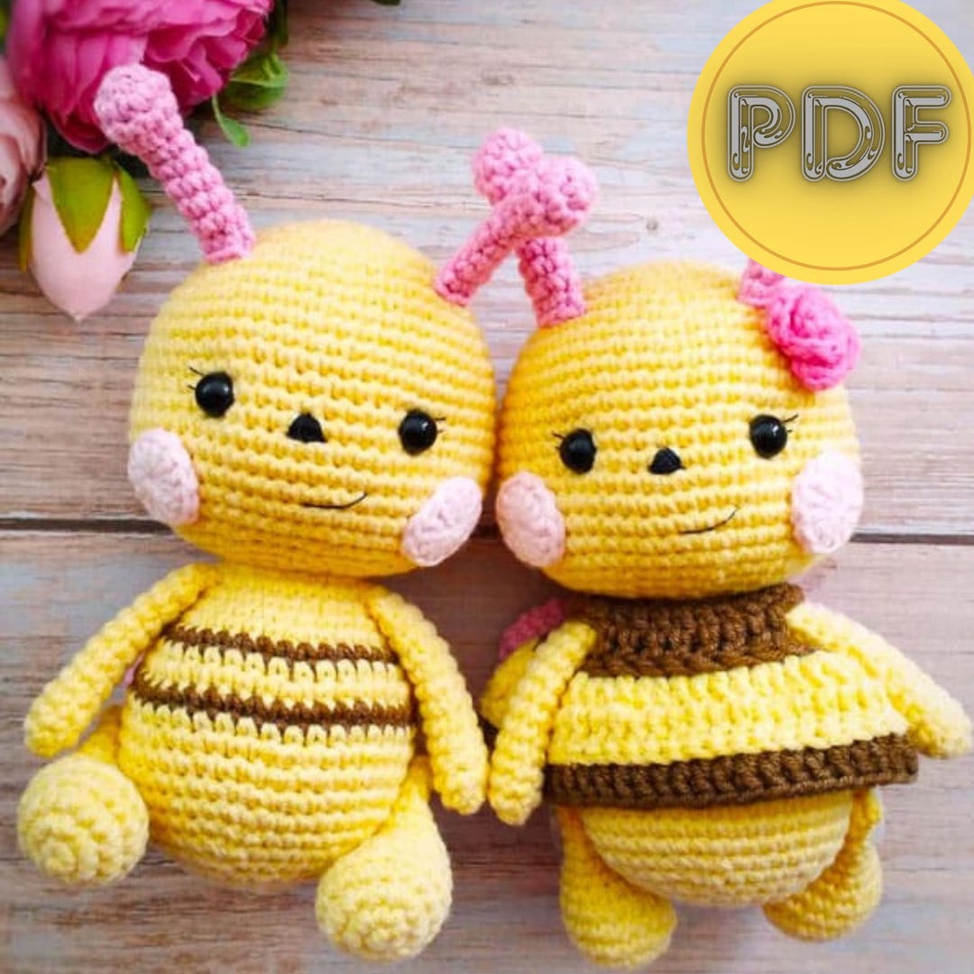 Amigurumi Bumblebee Crochet Pattern: Easy Bee Insect (PDF) - Etsy Canada
