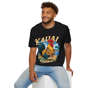 Hawaii Kauai Rooster Tee Shirts - Etsy