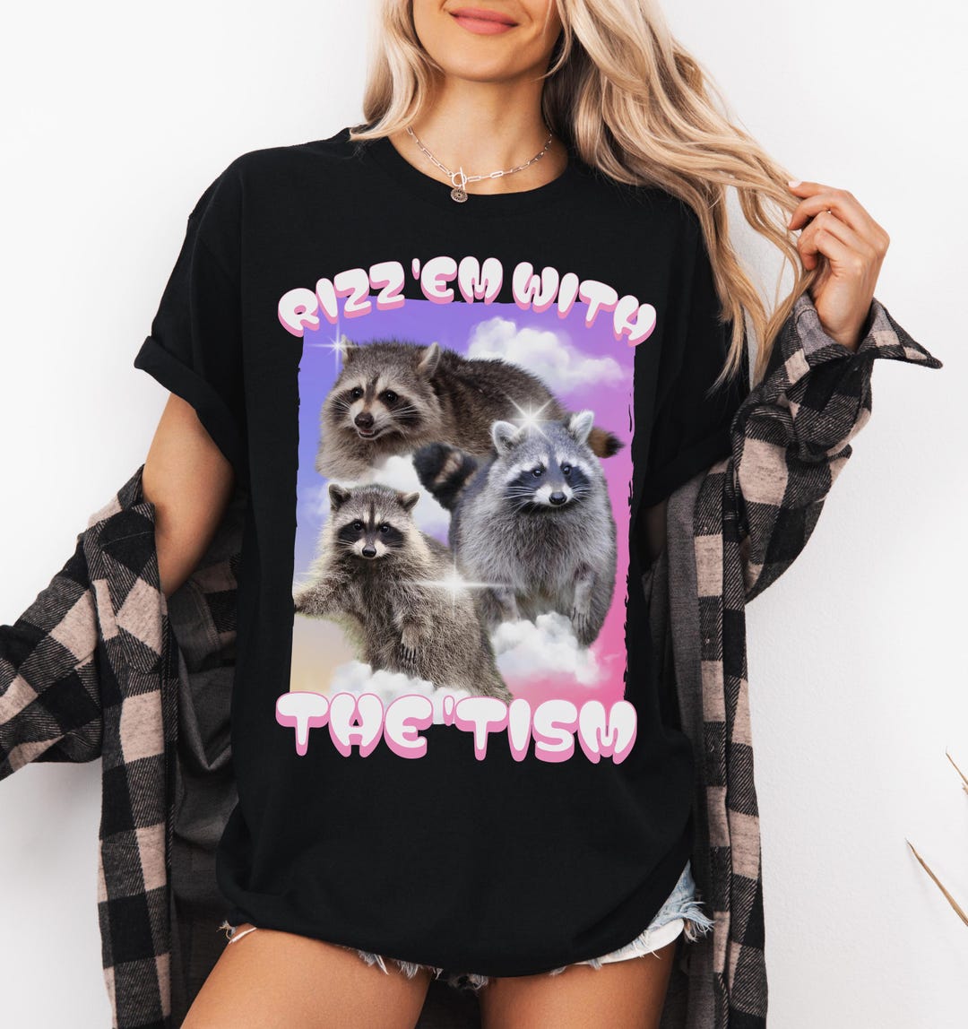 Funny Bootleg Shirt Bootleg Rap Tee Womensclothing Racoon Raccoon Shirt ...