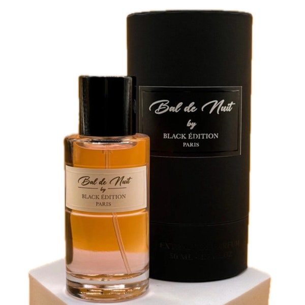 Parfum Black Édition - Bal de nuit - Extrait de parfum 50ml
