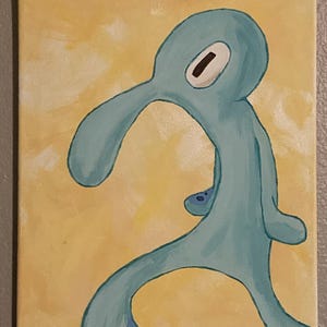 Bold and Brash - Squidward Painting 16 x 20
