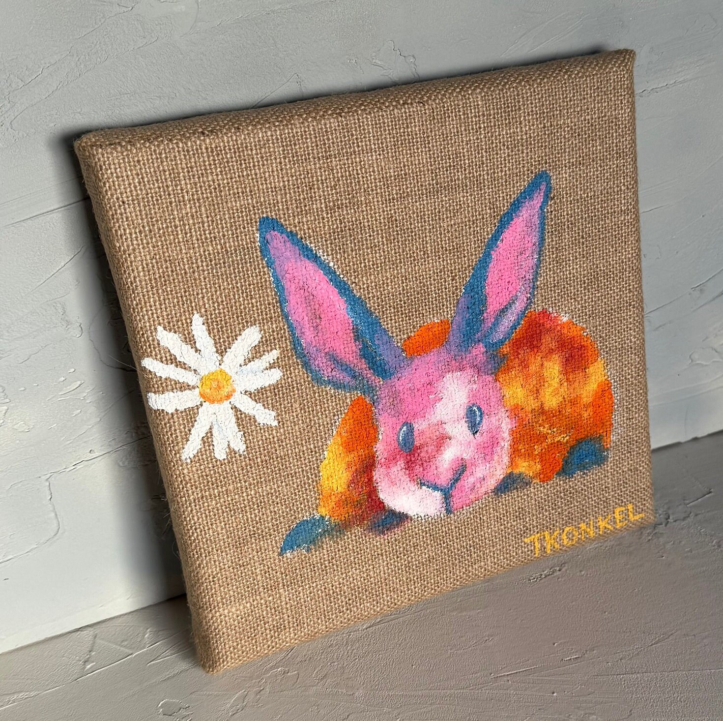 Daisy and the Rabbit - Etsy