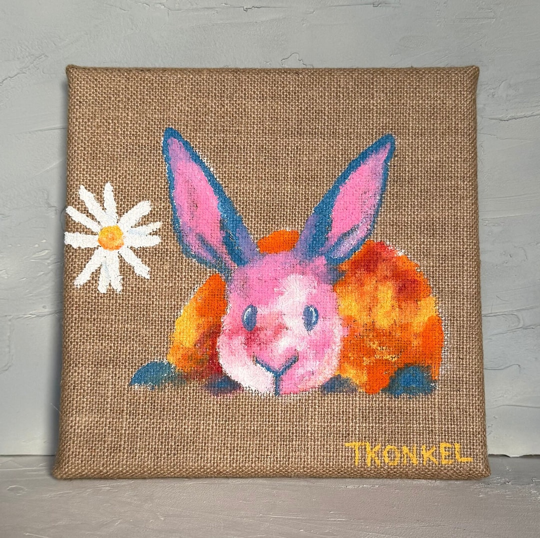 Daisy and the Rabbit - Etsy