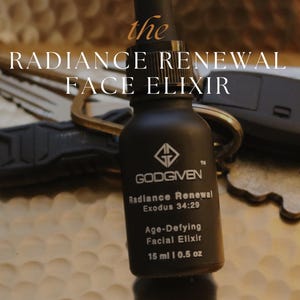 Organic Radiance Facial Elixir: Vegan Hydrating Face Serum