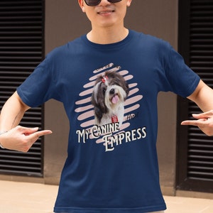 Unisex Shirt Custom Dog T-Shirt Personalized Pet Lover Gift Pet Portrait Tee Made to Order Dog Shirt  Special Dog Lover Gift Photo Tee
