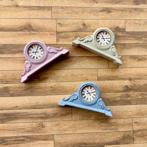 Dollhouse Miniature Mantle Clock | Diorama  Miniature Decor | Doll Accessories  1 12 Scale