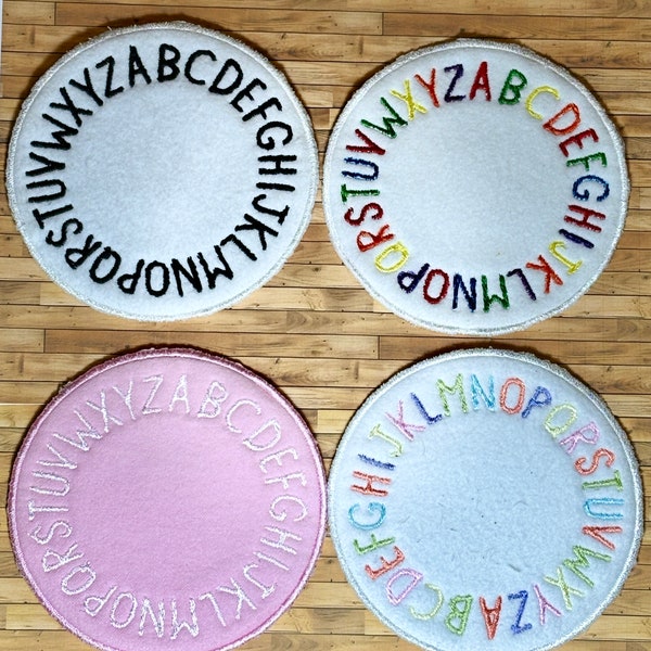 Alphabet Rug - Etsy