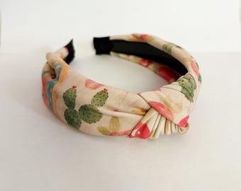 Our Lady of Guadalupe Handmade Knot Headband