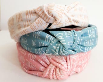 Mary's Magnificat Handmade Knot Headband