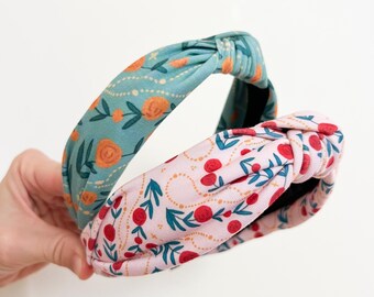 Rosary Rose Handmade Knot Headband