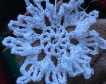 Crochet Snowflake Decoration