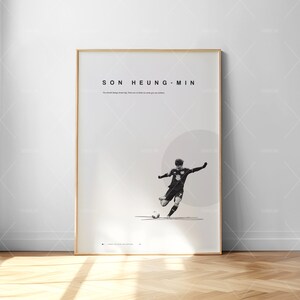 Heung min son poster - Etsy 日本