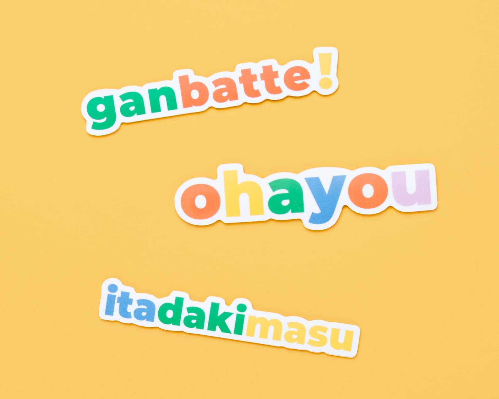 Japanese Sticker Set - Cute Kawaii Asian Stickers, Stationery, Decal ...