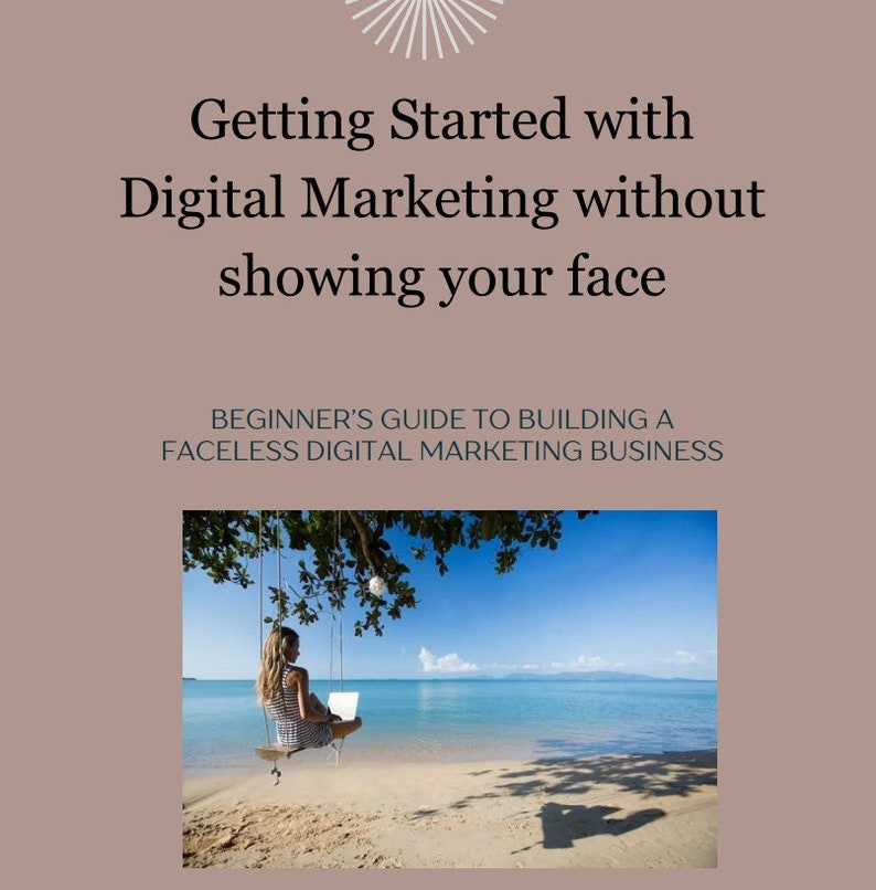 Beginner's Guide to Faceless Digital Marketing image 1