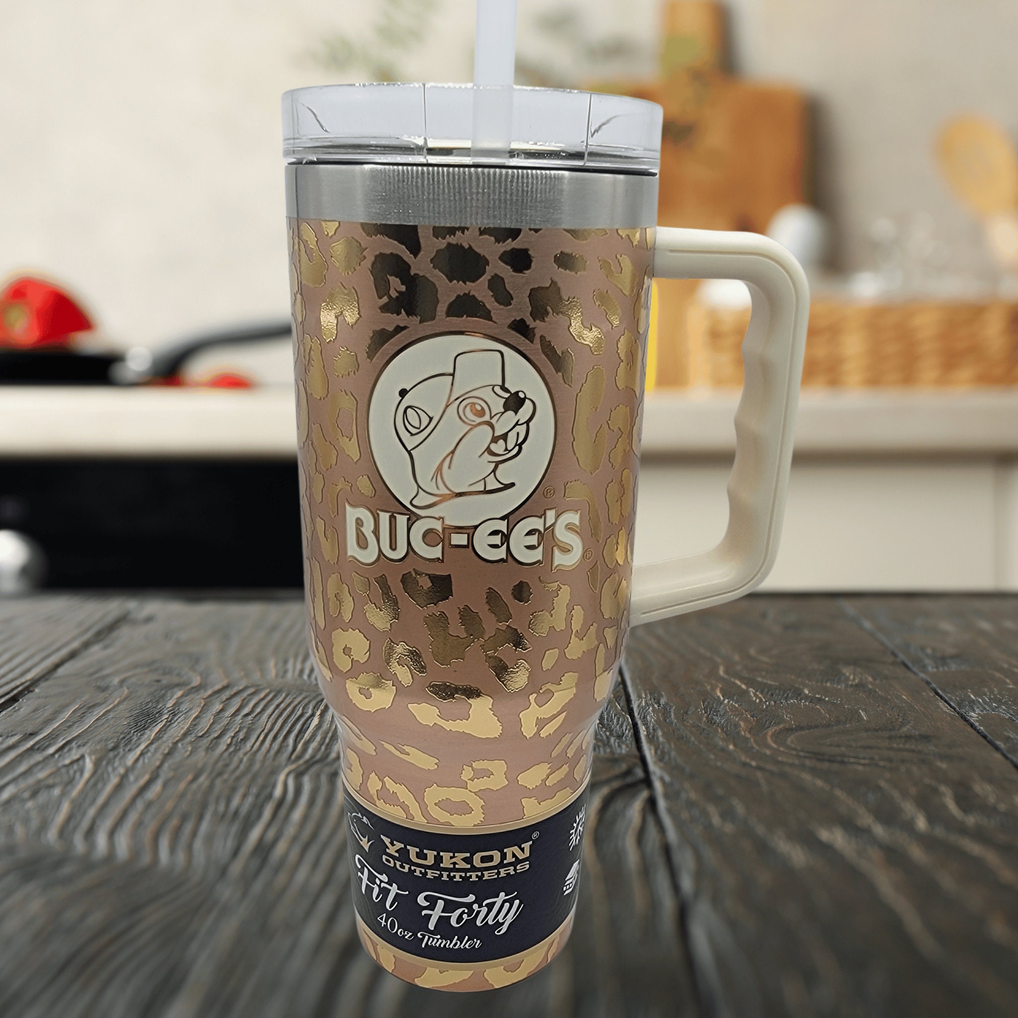 Buc-ee's 40 Oz Tumbler With Straw, Bucees Gifts, Yukon