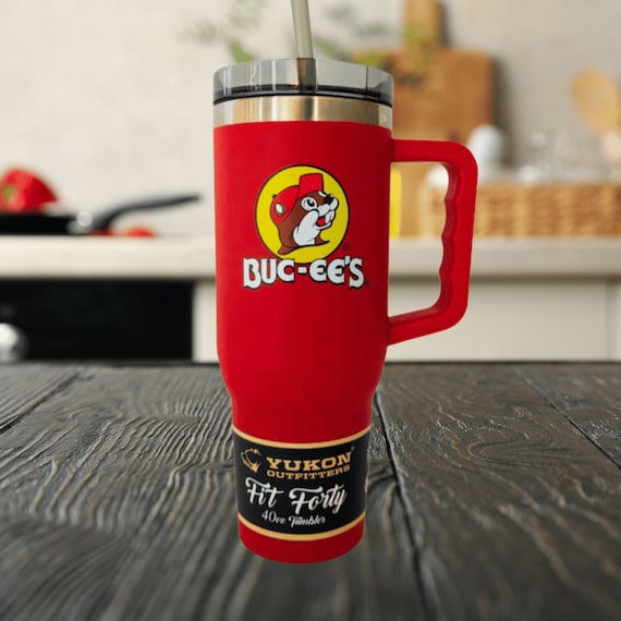 Buc-ee's 40 Oz Tumbler With Straw, Bucees Gifts, Yukon