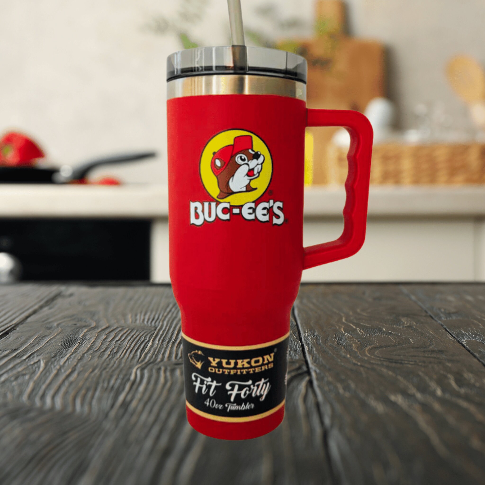 【新品】バッキーズ bucees タンブラー yukon 40oz Bucees Yukon 40oz Gold Bronze Leopard Tumbler Cup RARE VIRAL