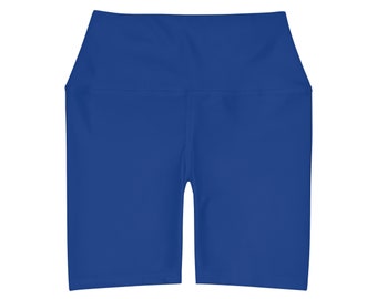 OP Mode High Waisted Yoga Shorts (AOP)