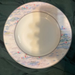Mikasa Maxima Monet Impressionistic Pastel Dinner Salad Plate Soup Bowl Cup Saucer Etsy