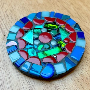 Handgjord mosaikunderlägg