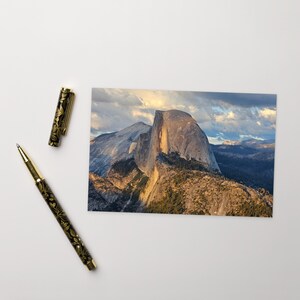 Carte postale Yosemite Half Dome par Moonstone Mountaineer
