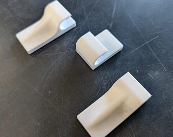 Low Profile Curtain Rod Mount: RV Camper Blinds with Center Support