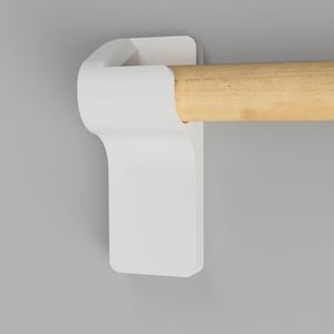 Supports de tringle à rideau à profil bas : autocollant, stores de camping-car