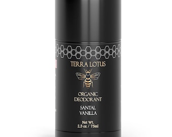 Organic Deodorant - 24h Odor Protection - Aluminum Free & Baking Soda Free - For Women and Men