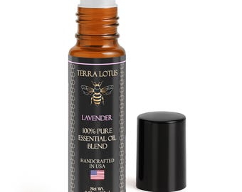Organic Essential Oil Roll On - Aromatherapy (10ml)