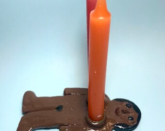 Big bazongas candle holder