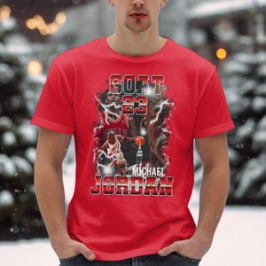 Michael Jordan T-shirt - Modern design T-shirt - Unika konstnärliga kläder - Unisex fritidskläder bild 10