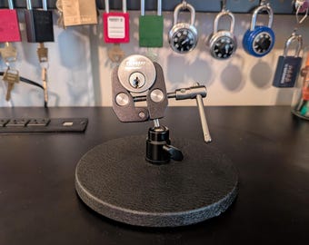 Locksport Vise Clamp - Master Lock, Schlage, American Lock - Holds them all!