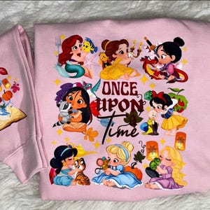 Once Upon A Time Disney Princess Crewneck