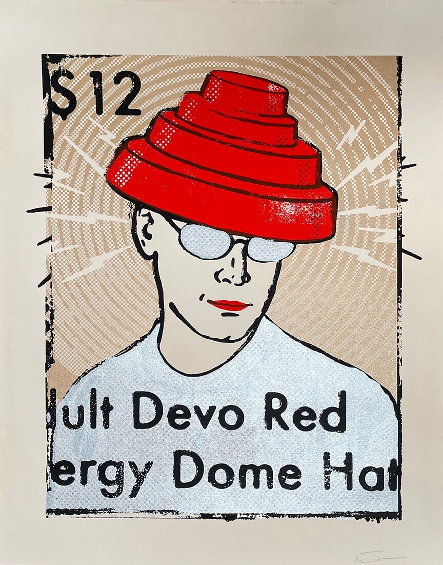 Devo Energy Dome Screen Print Art - Etsy