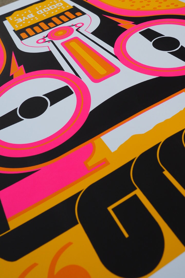 Obsolete Technology Screen Print. - Etsy