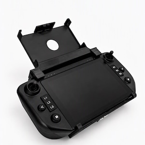 Carplounge AIO controller with the empty monitor holder clicked on, ready for the monitor