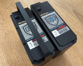 Mango de batería para barco cebador compatible con baterías inteligentes Carplounge RT4 y RT7, mango de repuesto, juego de 2 o 4 unidades.