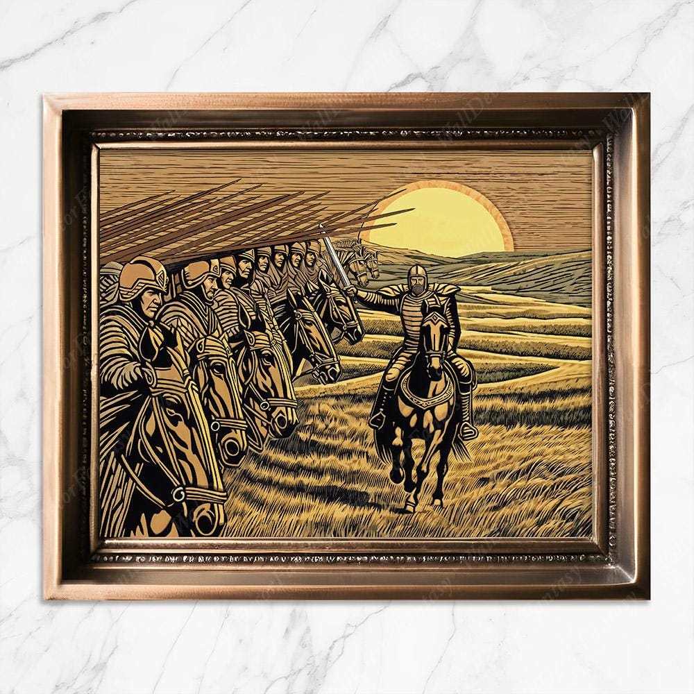 Ride of the Rohirrim - Etsy, image size:1000x1000