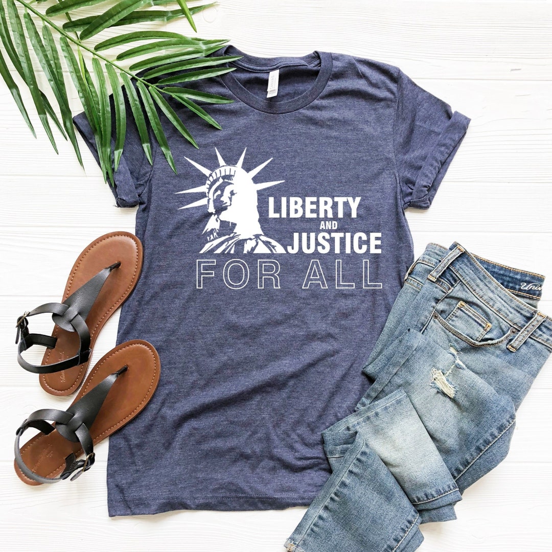 Fundamental Human Rights, Liberty and Justice for All Shirt, BLM ...
