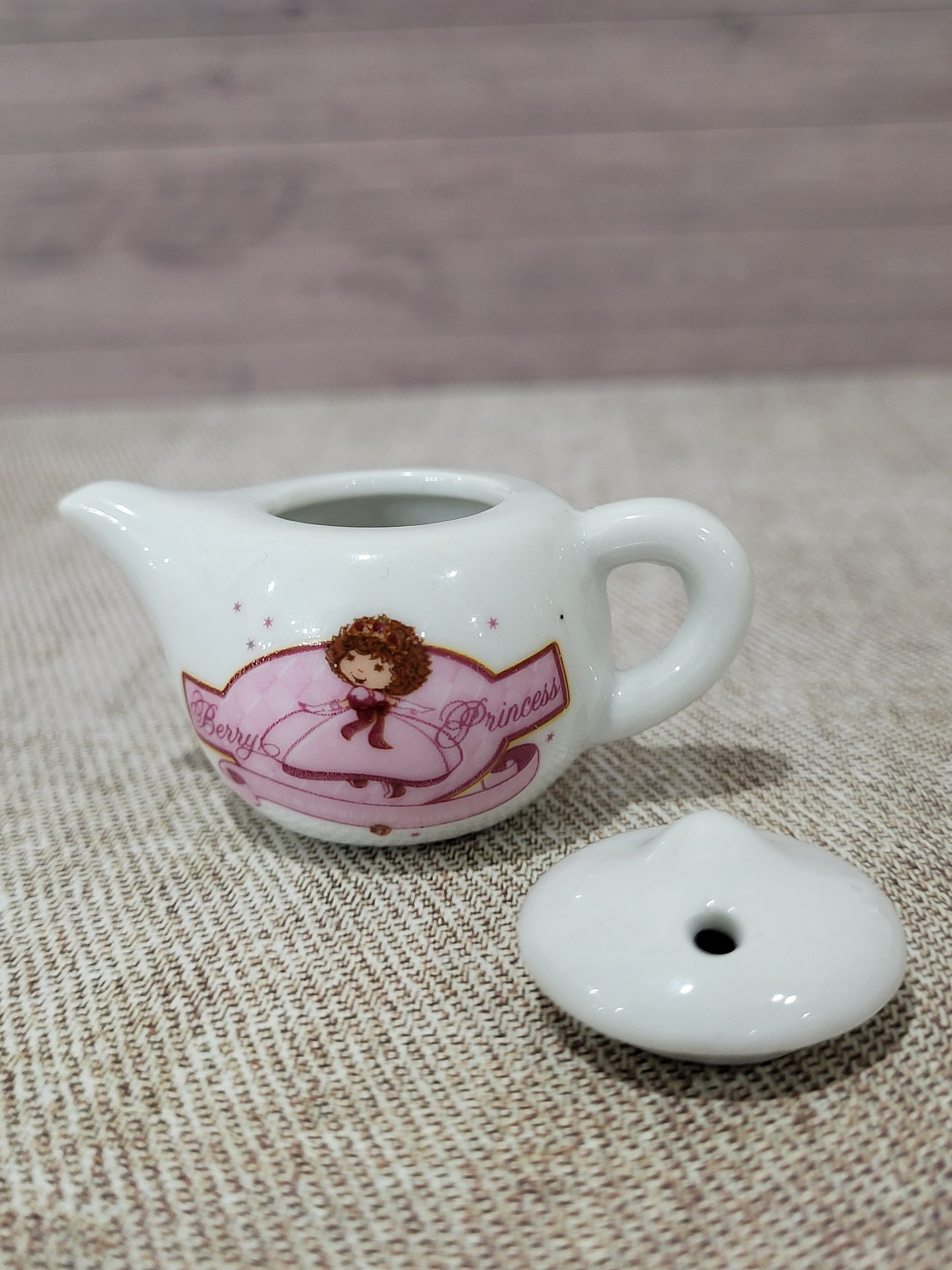 Mini Porcelain Tea Set, Child's Miniature Tea Set of 9 Pieces ...