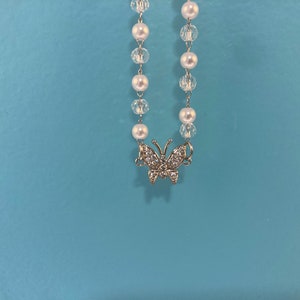 Butterfly Necklace - Choker